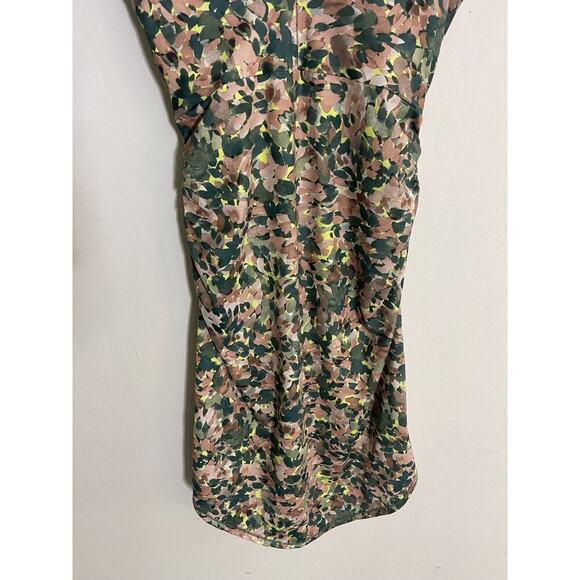 Prana S Dress Pearl Isa Stretch V Neck Shelf Bra Sleeveless Knee Length Stretch - Picture 5 of 10